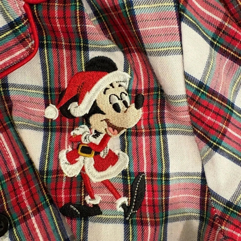 Minnie mouse Christmas PJs girls size 7